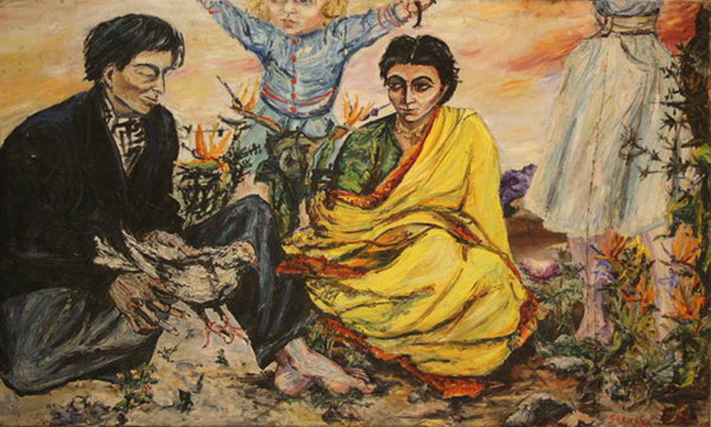 Gipsy Family (1945) | Oil on Canvas | 98 x 163 cm