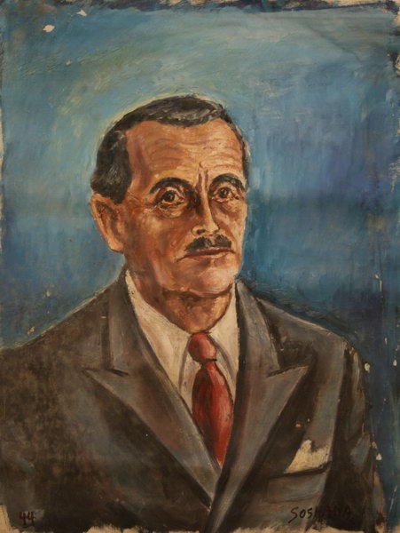 Dr. Viktor Kutten (1944) | Oil on Canvas | 62 x 49 cm
